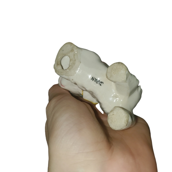 Vintage grey and white kitty figurine - Picture 3 of 3